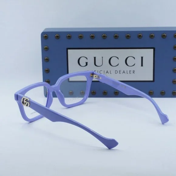 FINAL PRICE NEW GUCCI GG1536O 008 VIOLET EYEGLASSES